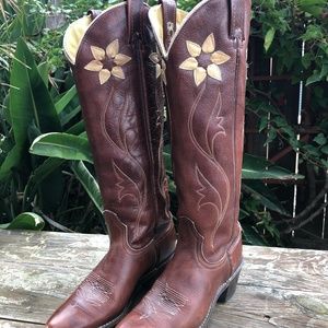 ACME Brown Cowboy Boots